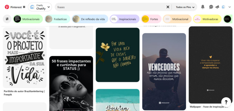 Pinterest frases